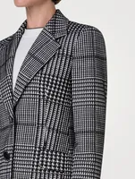 Glen Check Plaid Blazer