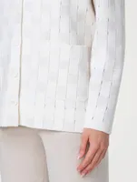 Basket-Weave Cardigan