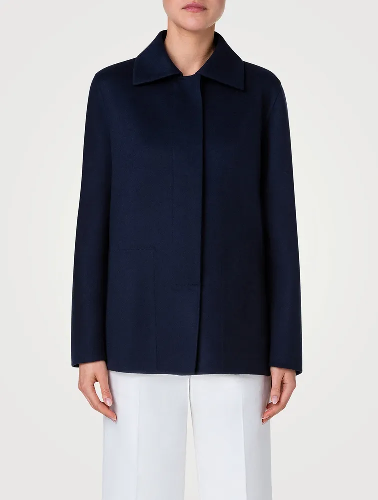 Laars Wool Double-Face Jacket