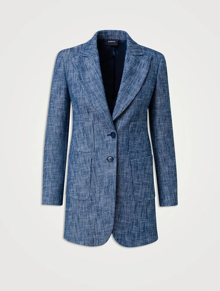 Titus Stretch-Cotton Blazer