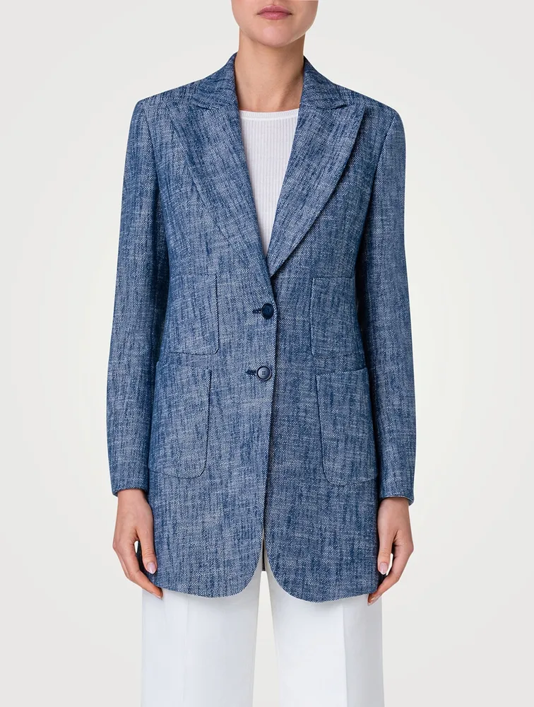 Titus Stretch-Cotton Blazer