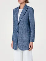 Titus Stretch-Cotton Blazer