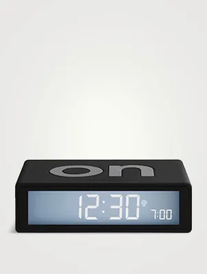 FLIP+ Radio-Controlled Reversible LCD Alarm Clock