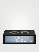 FLIP+ Radio-Controlled Reversible LCD Alarm Clock