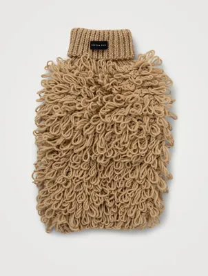 Curly Knit Dog Sweater