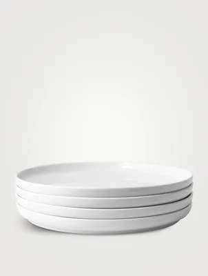 Set Of Four Porcelain Lunch Plates