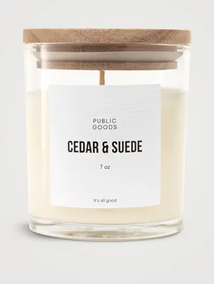 Cedar & Suede Candle