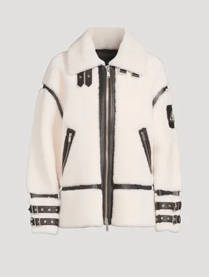 Golden Prairie Shearling Jacket