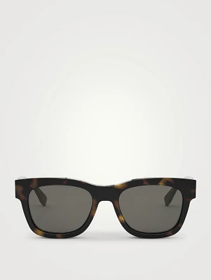 Fendi Diagonal Square Sunglasses