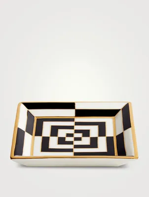 Op Art Square Tray