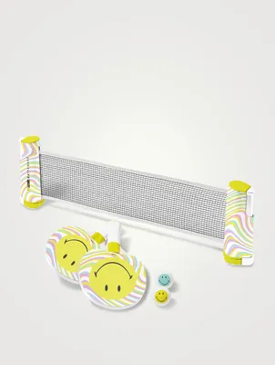 Smiley Play On Table Tennis Set