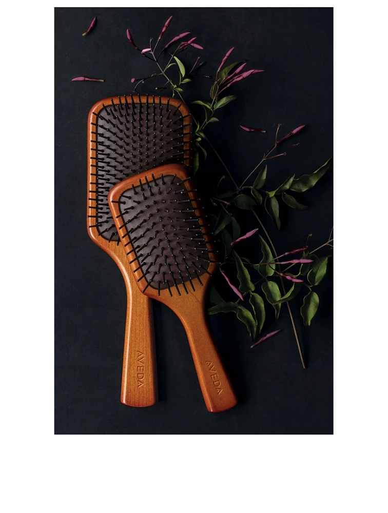 Wooden Paddle Brush