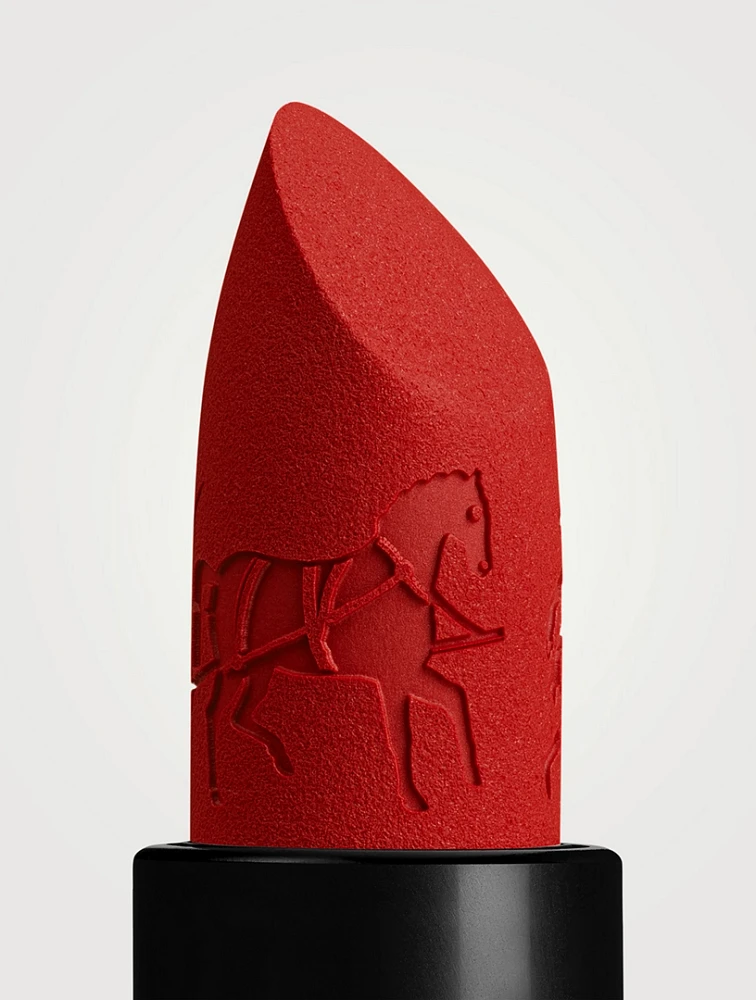 Rouge Hermès Matte Lipstick, Rouge Amazone - Limited Edition