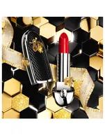 Rouge G Gold Bee Sequins Satin Lipstick & Case - Prestige Limited Edition