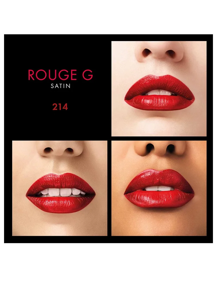 Rouge G Gold Bee Sequins Satin Lipstick & Case - Prestige Limited Edition