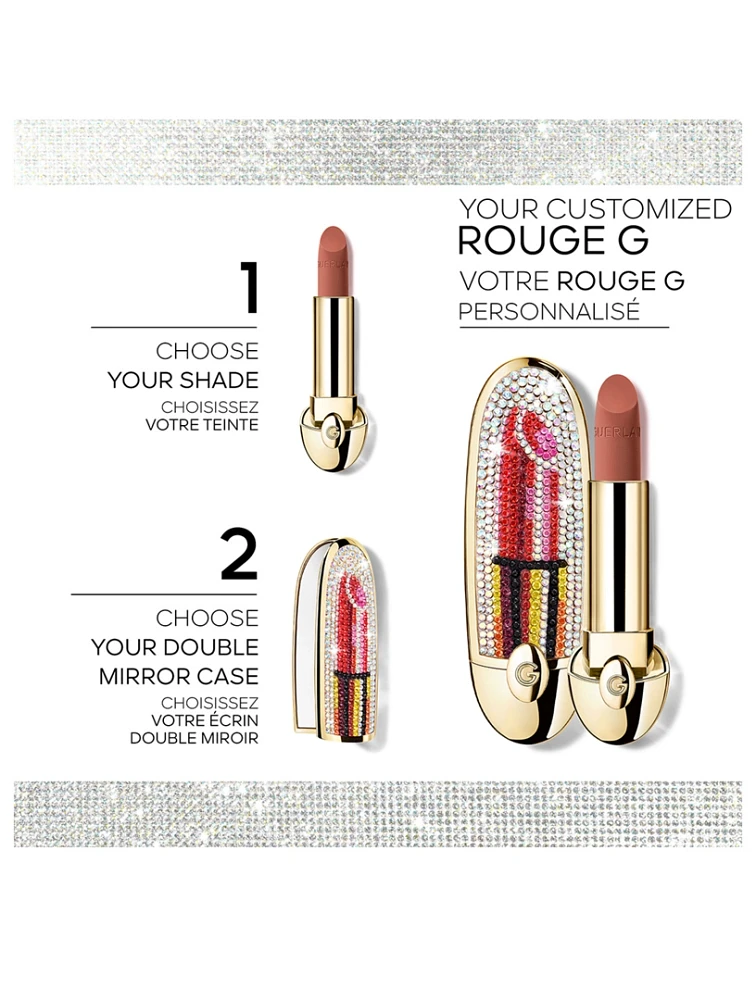 Rouge G The customizable ultra-care lipstick case - Limited Edition