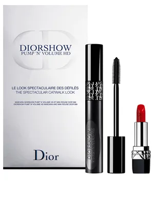 Diorshow Pump 'N' Volume Mascara & Lipstick Set