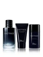 Sauvage Eau de Toilette, Aftershave Balm & Deodorant Fragrance Set