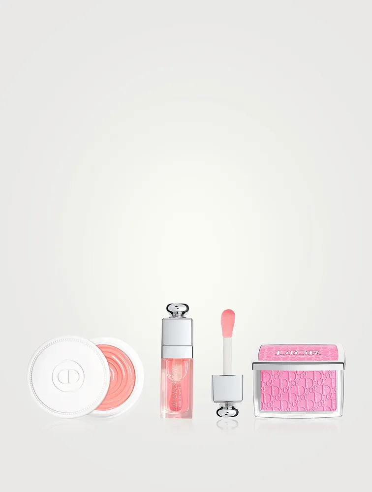 The Dior Natural Glow Ritual Lip Oil, Blush and Nail Cream Set - Limited Edition