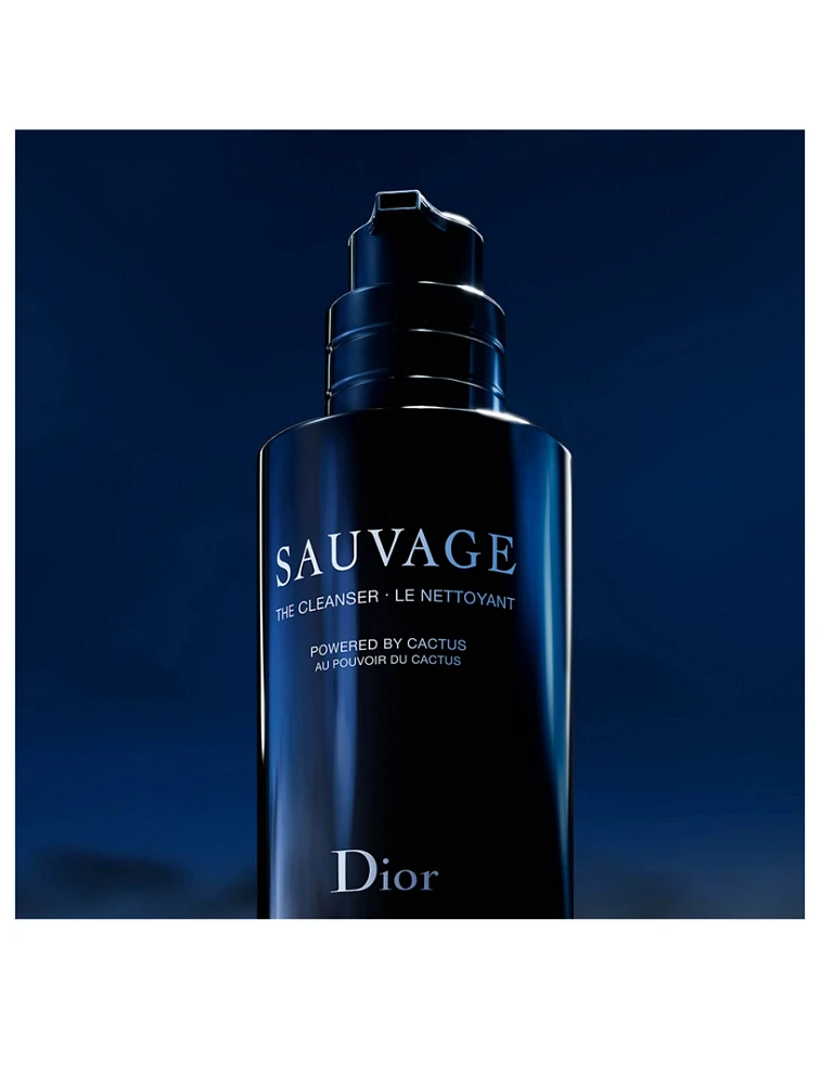 Sauvage Cleanser Purifying And Non-Drying Face Cleanser With Black Charcoal And Cactus