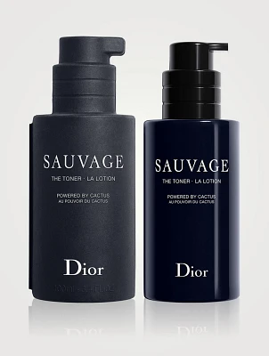 Sauvage Toner Lotion Energizing And Soothing Facial Toner Lotion With Cactus Extract