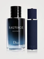Sauvage Eau de Parfum and Travel Spray Set