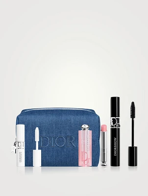 Natural Glow Diorshow Mascara, Lash Primer and Lip Balm Set