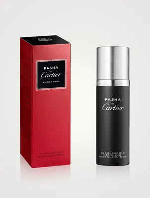 Pasha de Cartier Edition Noire Eau de Toilette Fraîche All Over Body Spray
