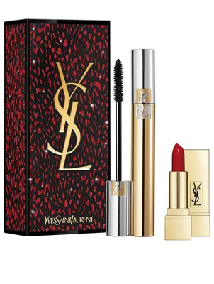 YSL Beauty Mascara & Mini Lipstick Holiday Set