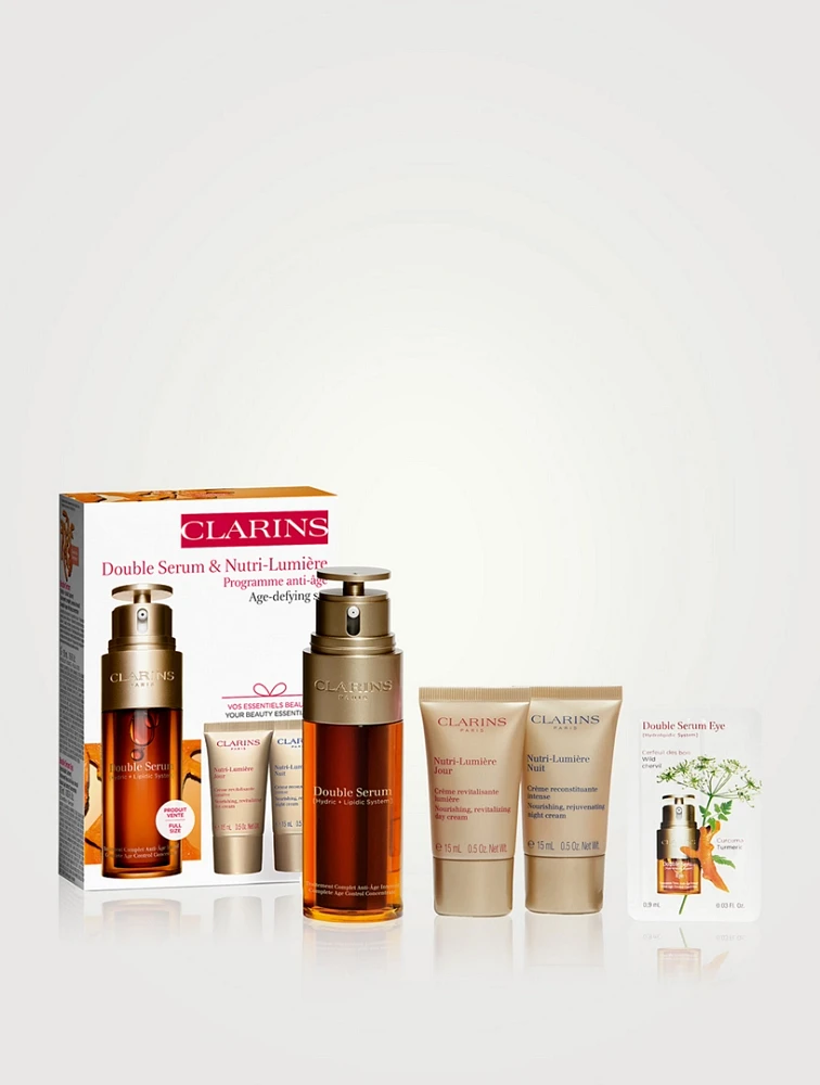 Double Serum & Nutri-Lumière Age-Defying Set
