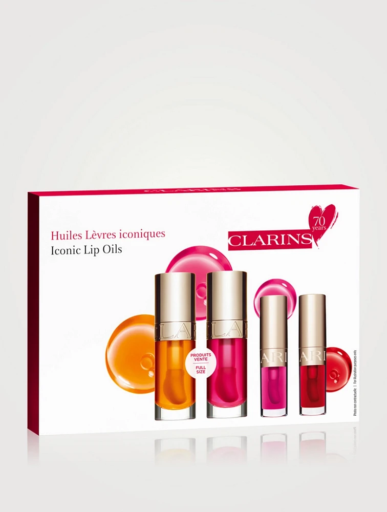 Clarins 70 years Iconic Lip Oil Collection