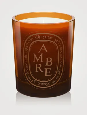 Amber Candle