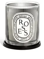 Limited Edition Candle Holder Set with Roses Candle