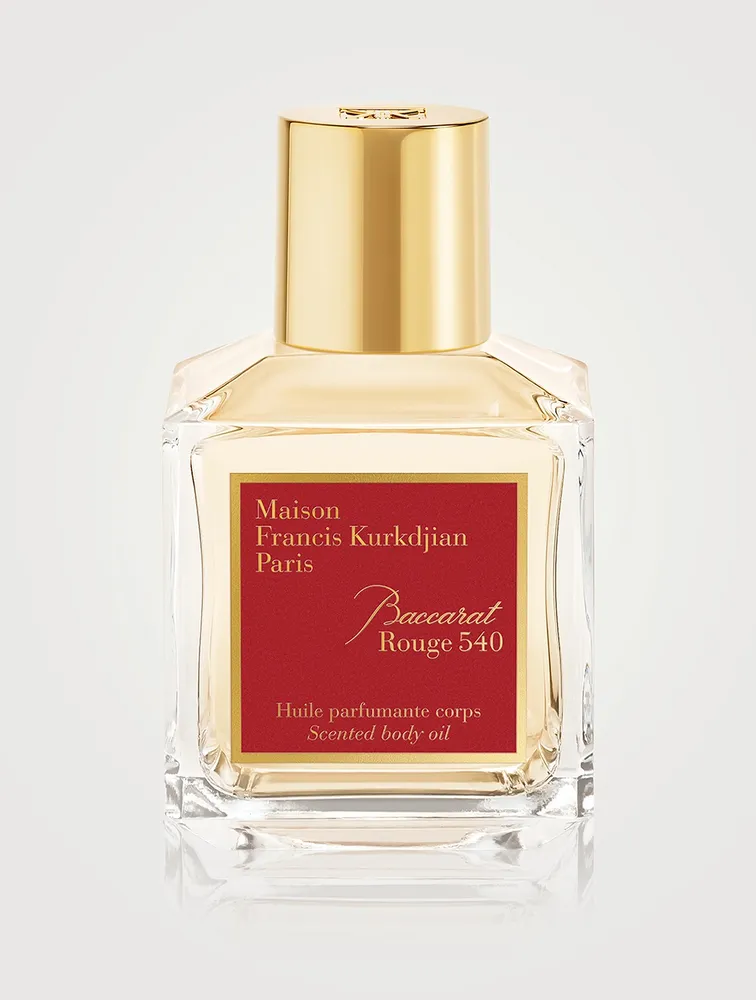 Baccarat Rouge 540 Scented Body Oil