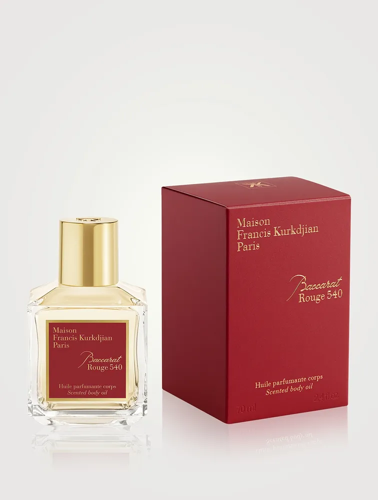 Baccarat Rouge 540 Scented Body Oil