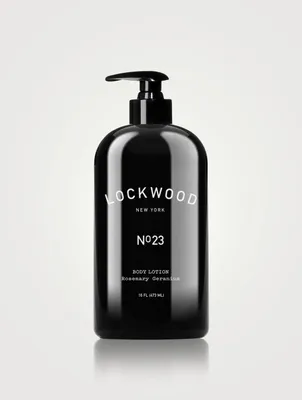 No.23 Rosemary Geranium Body Lotion