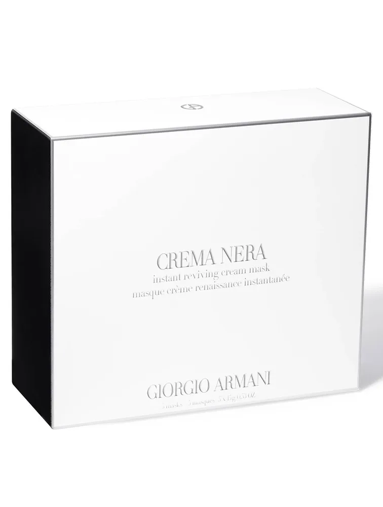 Crema Nera Instant Reviving Cream Sheet Mask - 5 Pack