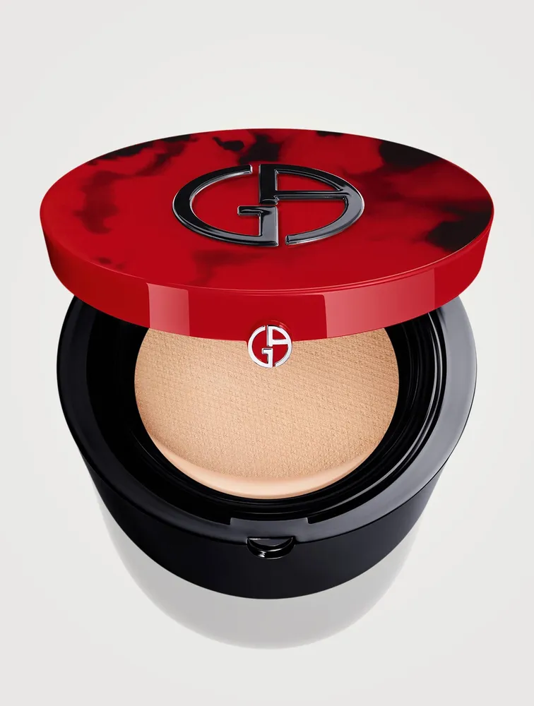 My Armani-To-Go Red Cushion Malachite Foundation Case