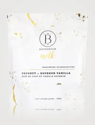 Milk Mineral Bath Soak: Coconut + Bourbon Vanilla