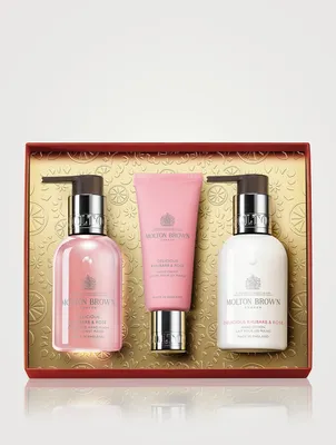 Delicious Rhubarb & Rose Hand Care Collection