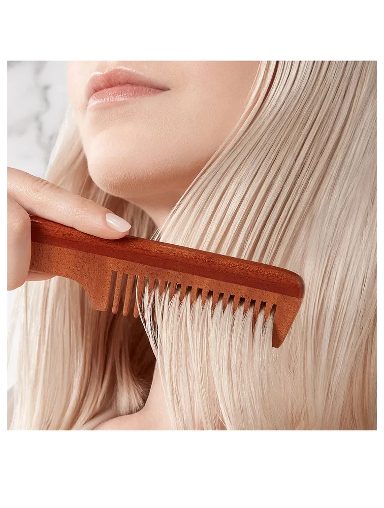 The Neem Wood Comb With Handle
