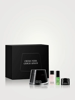 Crema Nera Gift Set Anti-Aging Face Care Routine for Refined Skin Texture