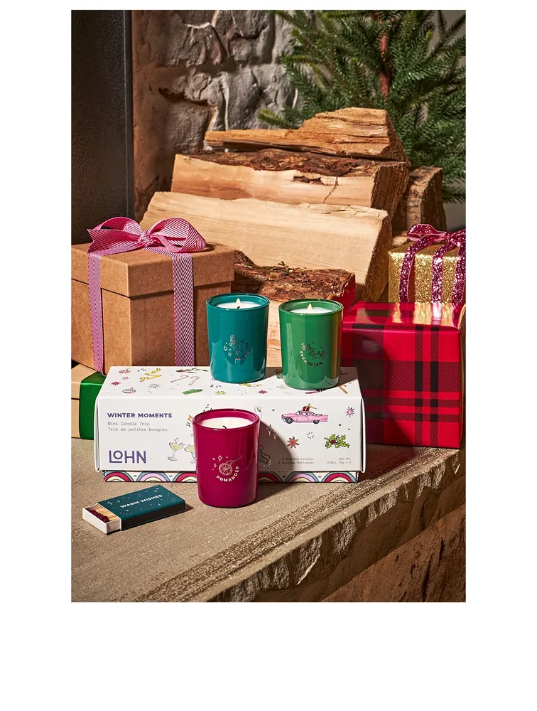 WINTER MOMENTS - Mini Candle Trio