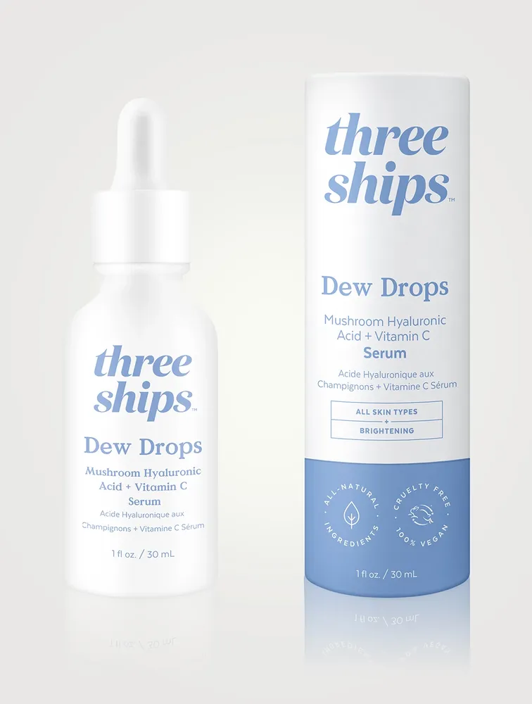 Dew Drops Mushroom Hyaluronic Acid + Vitamin C Serum