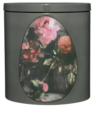 Peony & Blush Suede Luxury Candle - Design Edition