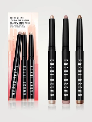 Long-Wear Cream Shadow Stick Trio