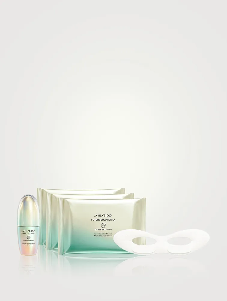Future Solution LX Legendary Enmei Ultimate Luminance Serum & Eye Mask Set - Limited Edition