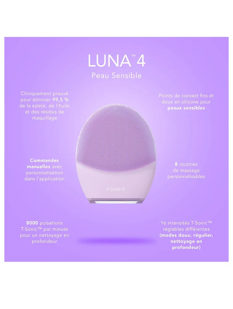 LUNA™ 4 Facial Cleansing & Firming Massage for Sensitive Skin