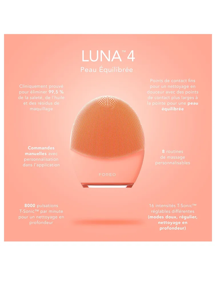 LUNA™ 4 Facial Cleansing & Firming Massage for Balanced Skin 