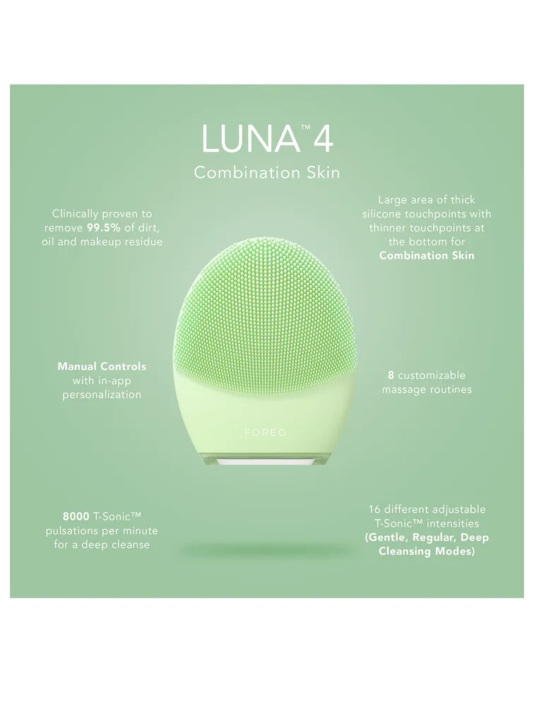 LUNA™ 4 Facial Cleansing & Firming Massage for Combination Skin
